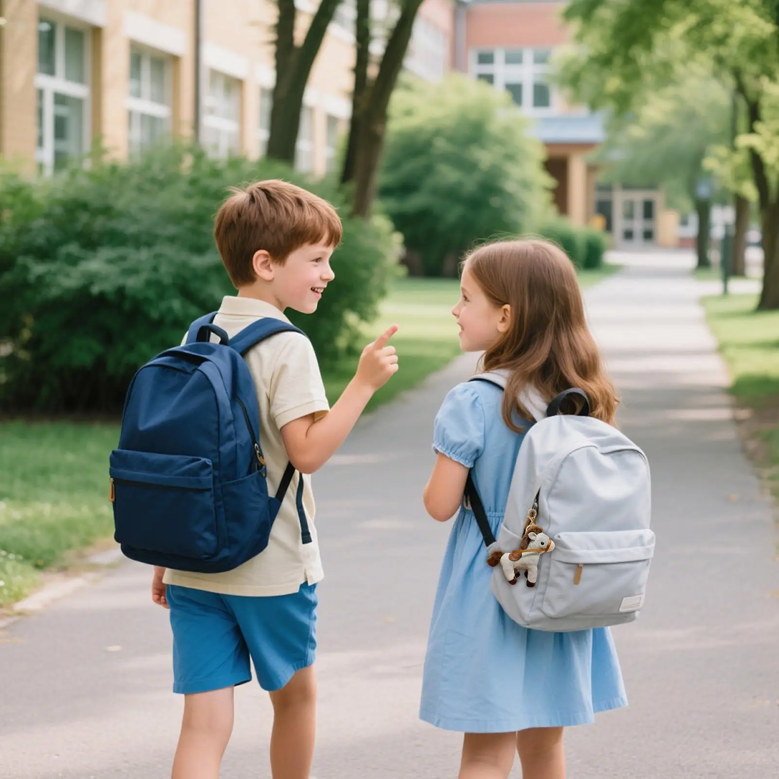 Simpatico mascotte cavallo portachiavi animale zaino portachiavi con reni fascino giocattoli gioielli ciondolo pompon regali borsa plu