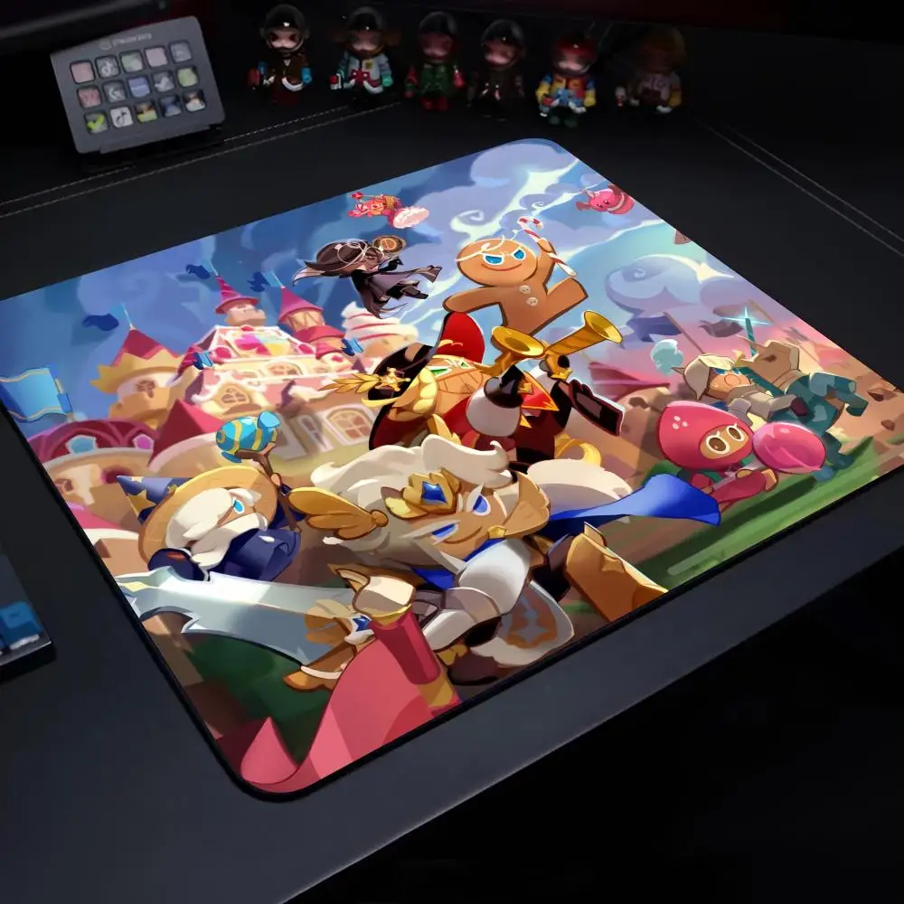 Game Cookie Run Kingdom Mouse Pad Gaming Laptops Keyboard Mat Deskmat Pc Accessories Desk Protector Mousepad Gamer Mats Anime Ma