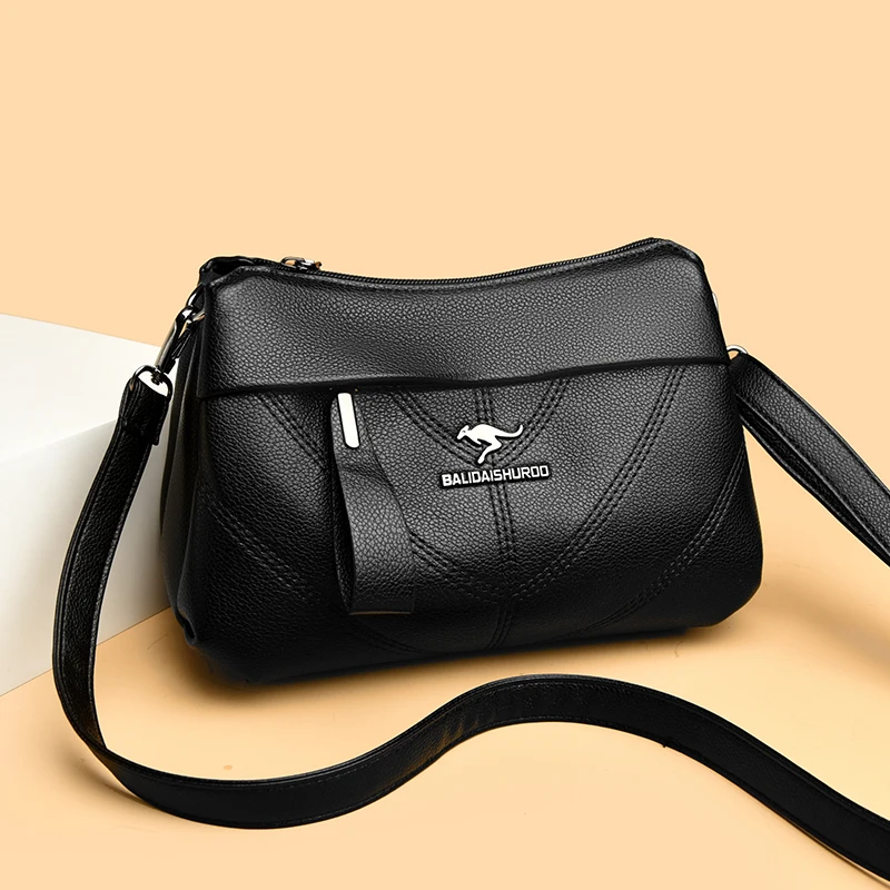 

3 Storeys, женская сумка большой вместимости, кожаная сумка высокого качества, роскошные сумки через плечо для женщин, 2025 г., женская сумка-тоут