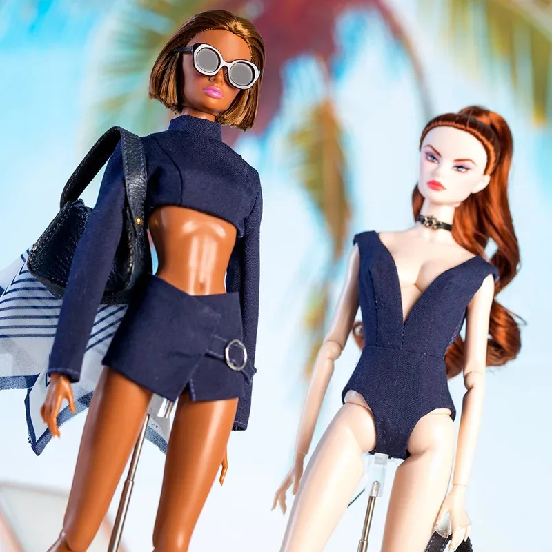 32 centimetri Supermodelo Vestiti per le Bambole Vestito XianXian Fashion Island Holiday Series 1/6 Accessori per Bambole Set Principessa Ragazza Giocattoli FAI DA TE Regali