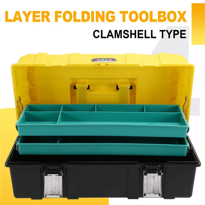 

TFORU-Portable Tool Organizer Multiple Specifications Toolbox Household Tool Storage Box Tool Storage Box Hardware Storage Box