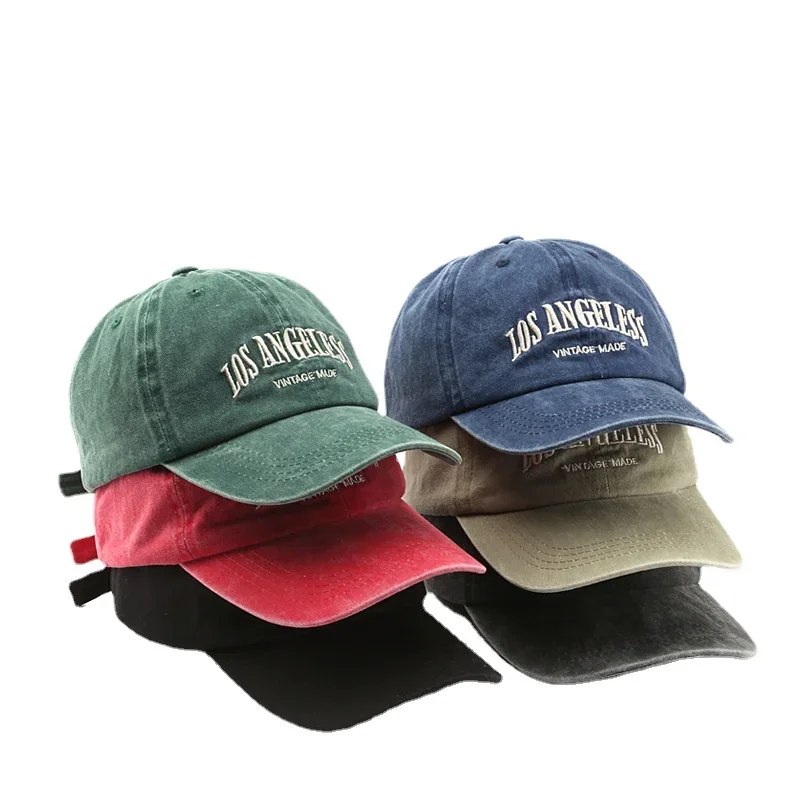 New Fashion Baseball Cap Women Men Cotton Soft Top Hats Unisex Embroidery Los Angeles Summer Sun Caps Casual Snapback Hat Unisex