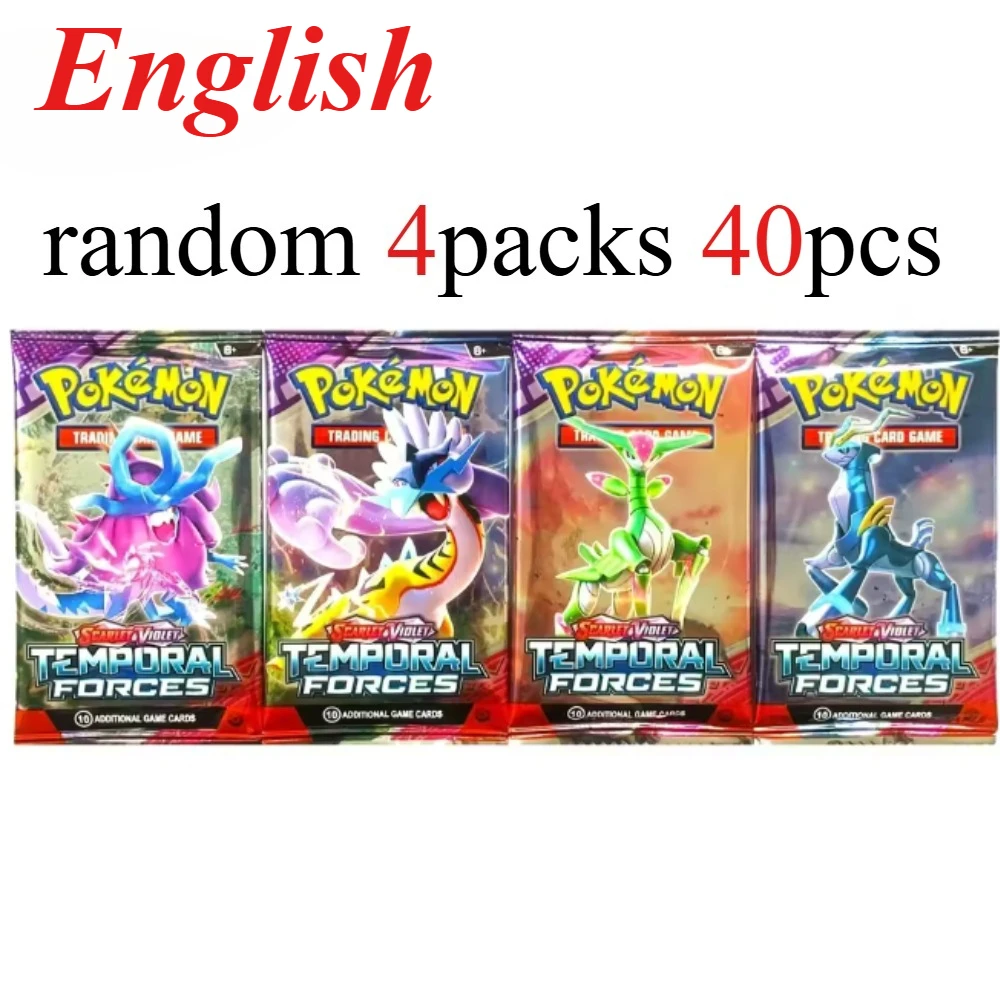 40 Stuks Pokemon Kaart Prismatische 151 Evolutions Engels Booster Battle Pokemon Kaartspel Carte Trading Collection Kaarten Gift