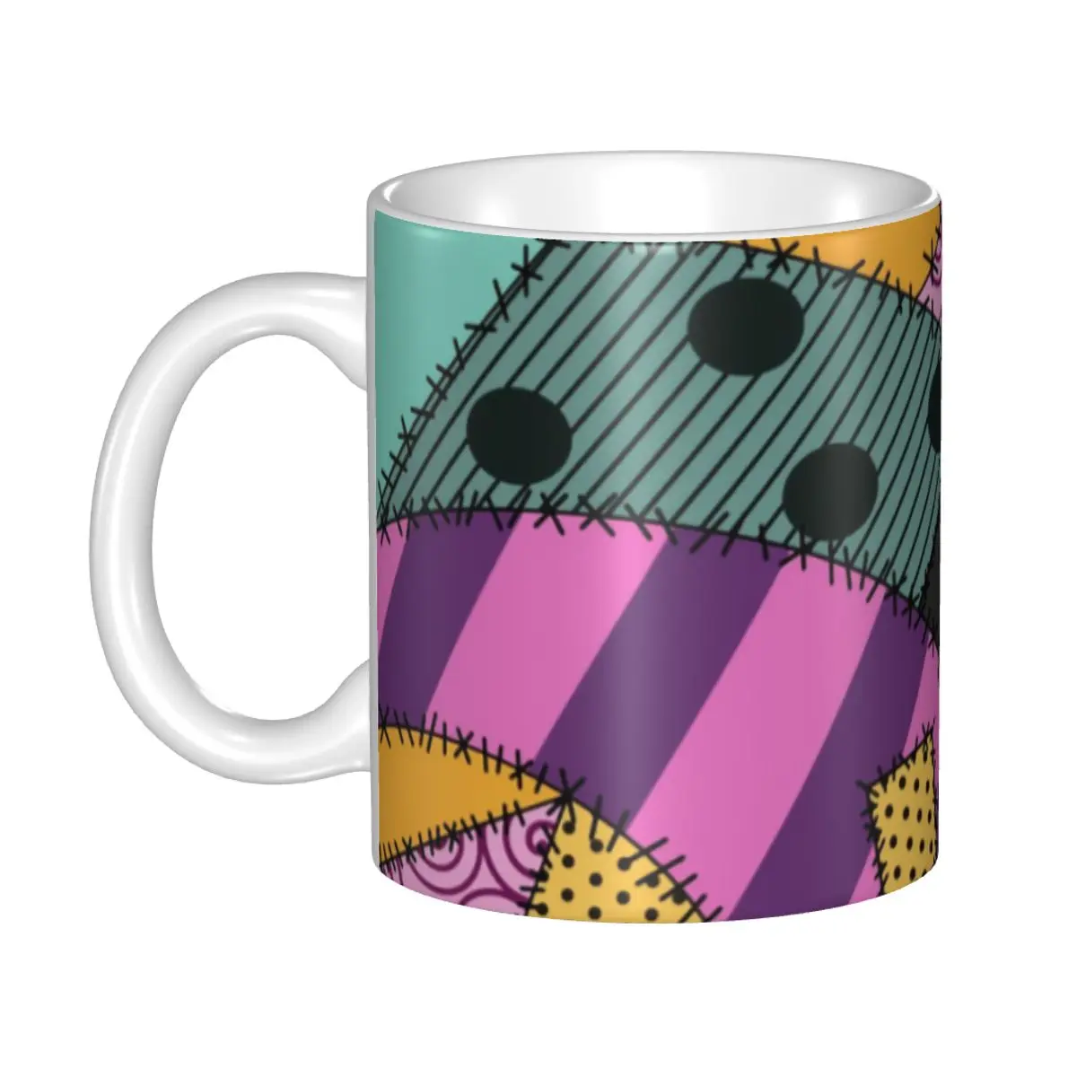 

Personalized Sally Ragdoll Mugs DIY Tim Burton Christmas Horror Movie Ceramic Milk Tea Coffee Cup