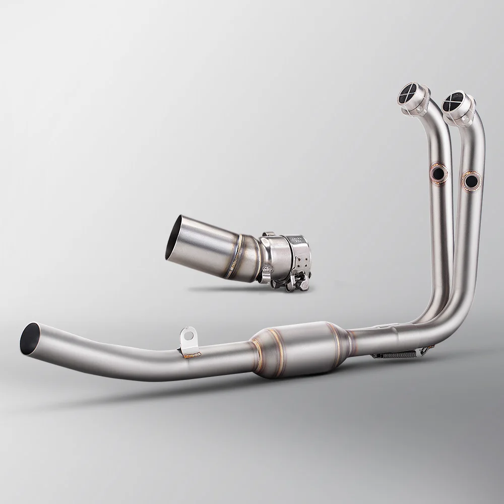

CF450 450SR NK450 CF Motorcycle Front Link Pipe Integrated Exhaust Pipe Silp On muffer System