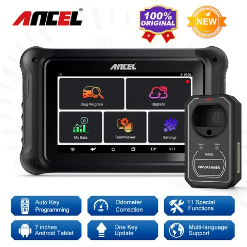 OBD2 Car Cluster Calibration Tool ANCEL DP500 Correction Key Program Immobilizer Oil EPB D.PF 11 Reset OBD 2 Diagnostic Tool