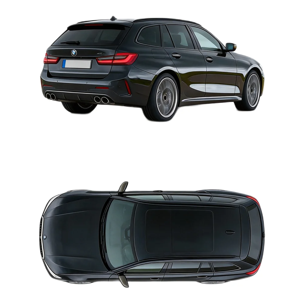 Sleek Design Front Bumper Trims Compatible with Various For BMW Models with Effortless Installation Process Available