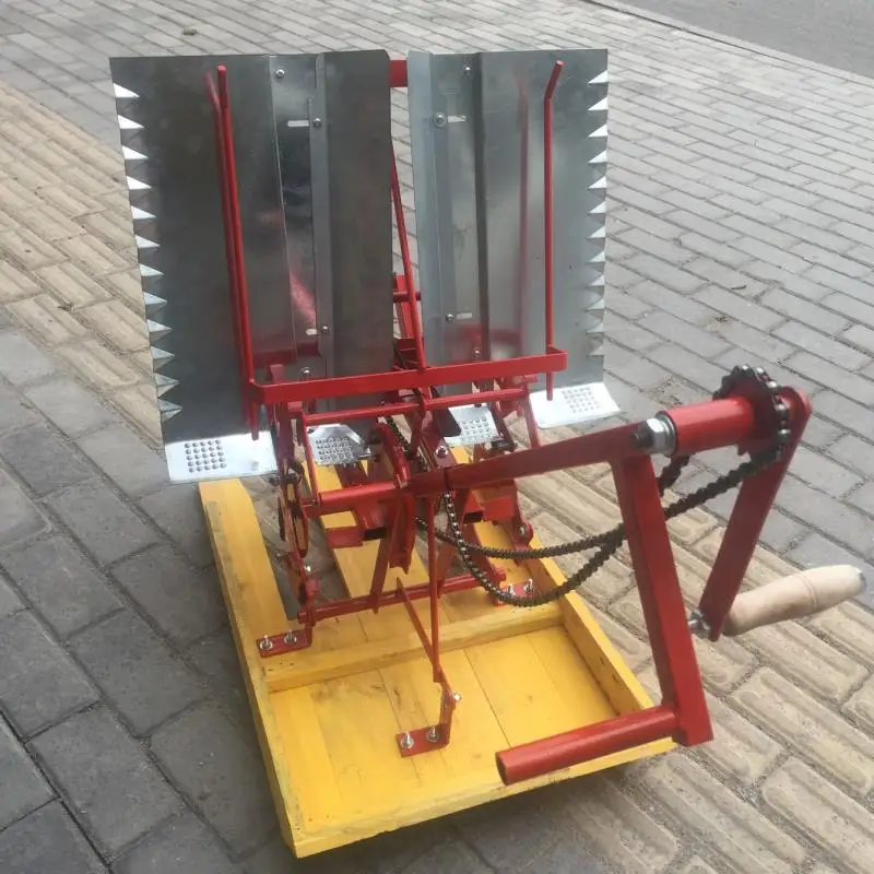 Hot selling manual rice field seedling machine