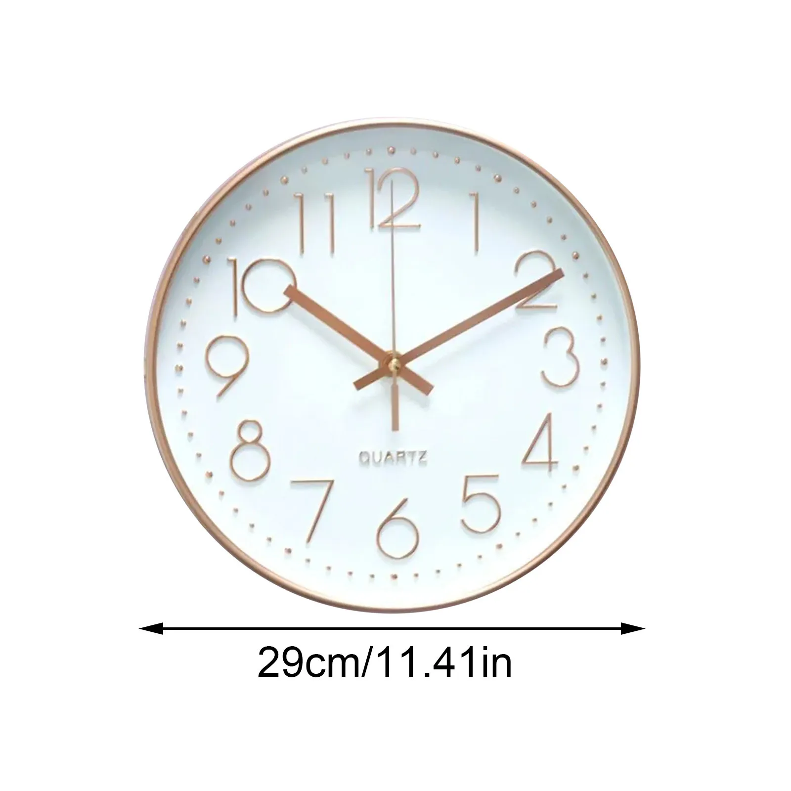 ساعة حائط أوروبية صامتة إبداعية مستديرة وحديثة وبسيطة ولا موقوتة صامتة مناسبة لمكتب غرفة النوم وغرفة المعيشة وساعة الحائط