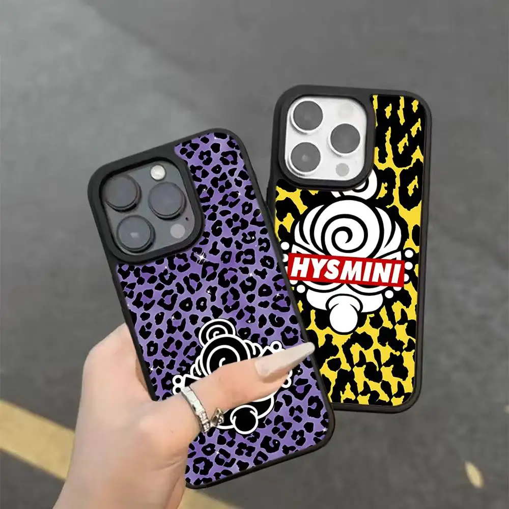 Japan Fashion H-HystericS Mini PC+TPU Phone Case For iPhone 17 16 15 14 13 12 11 Pro Max Plus Kawaii Cartoon Cover