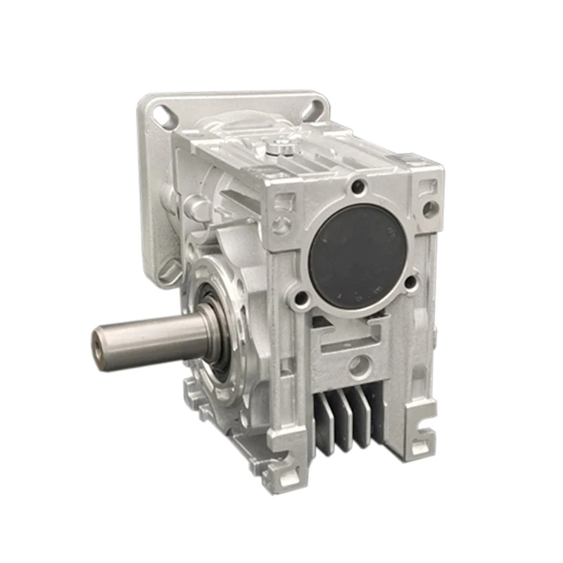 NMRV40 Speed Reducer Worm DC Motor Gearbox RV040 18mm Output 5:1-100:1 Worm Gearbox Speed Reducer for NEMA 34 Motor