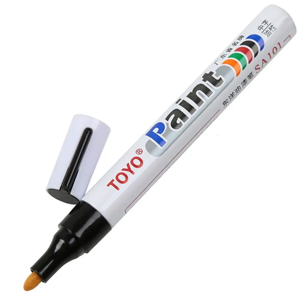 Auto Rubber Tyre Paint Pen Waterproof Cars Wheel Tire Oily Mark Pen Permanent Paint Marker Paint Marker Auto Accessoires