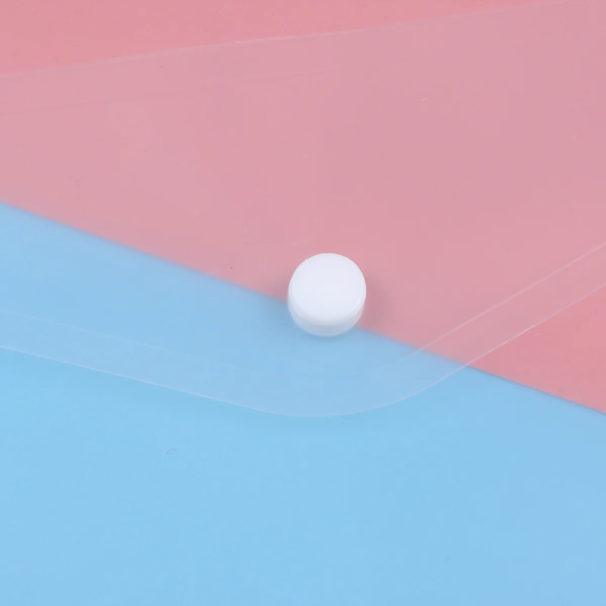 24Pcs 투명 두꺼운 플라스틱 파일 가방 지퍼 주최자 문서 홀더 사무실 학교 홈 여행 폴더 케이스