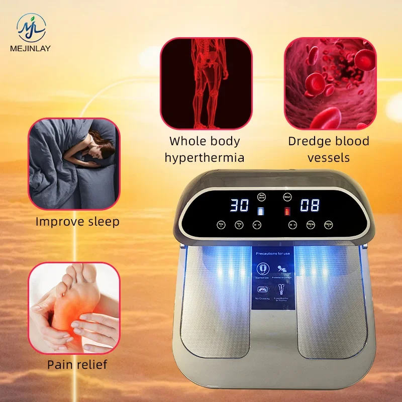 New Function Tera PEMF Massage Foot Device Improve Blood Circulation Eliminate Dampness P90 P99 Remote Control