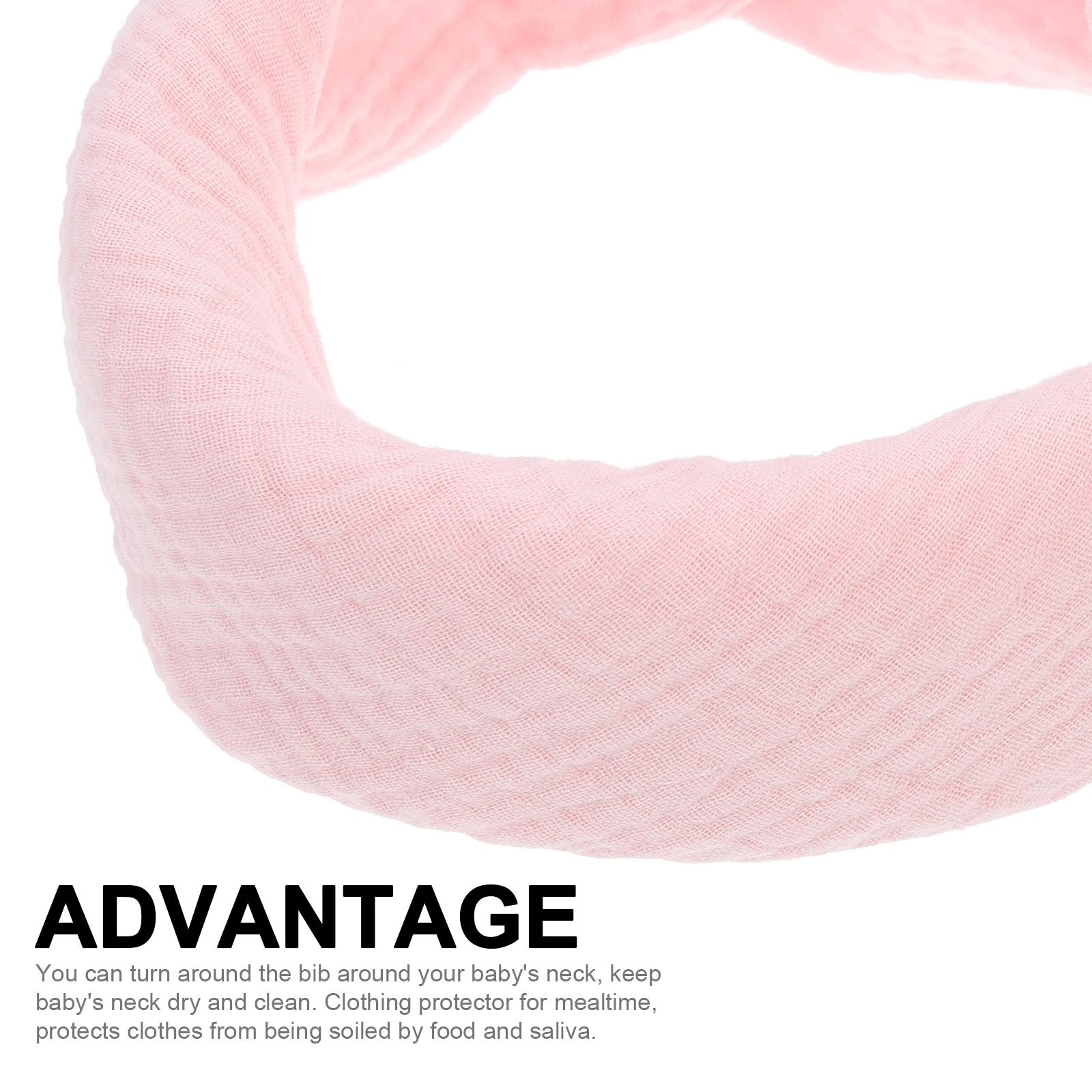 

3pcs Baby Eating Soft Baby Bandana Drool Breathable Infant Bibs For Home Travel Food-Grade Teething Towel Clothing Protector