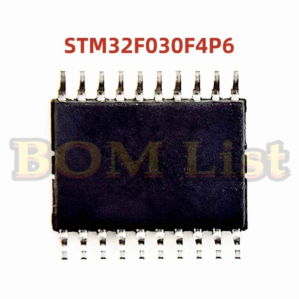 STM32F030F4P6 STM32F0 Microcontroller IC 32-Bit Single-Core 48MHz 16KB FLASH 20-TSSOP