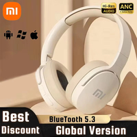 Xiaomi P2961 Wireless Head-mounted Bluetooth Headset Long Battery Life Portable Office Learning Gaming 3D Cotton Cover Earphones