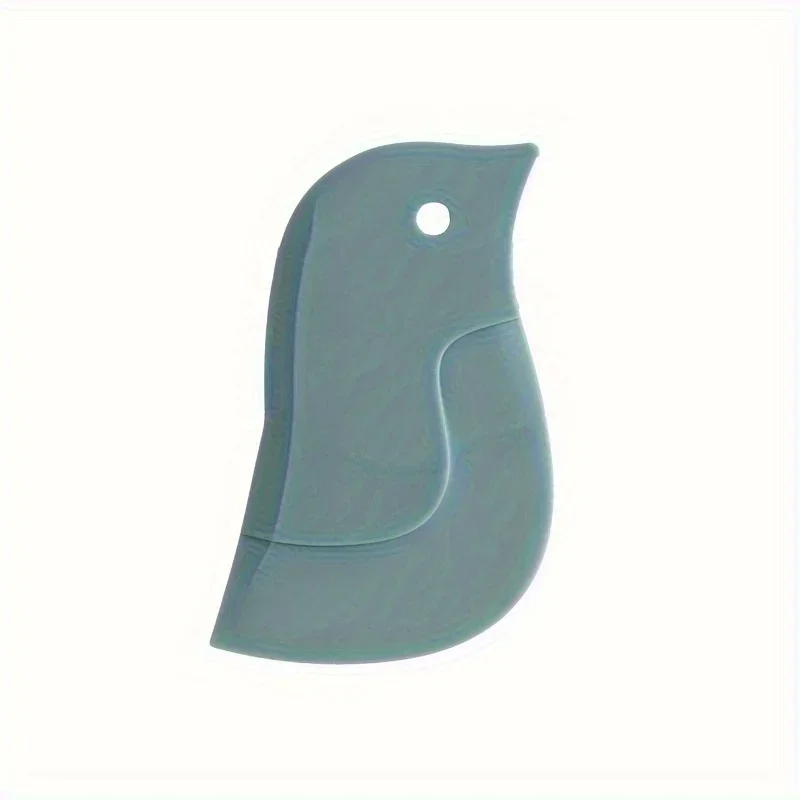 1pc Plastic Penguin Soft Scraper Kitchen Multifunctional Scraper Oil Plate Scraper Oil Stains Baking Kitchen Kitchenware