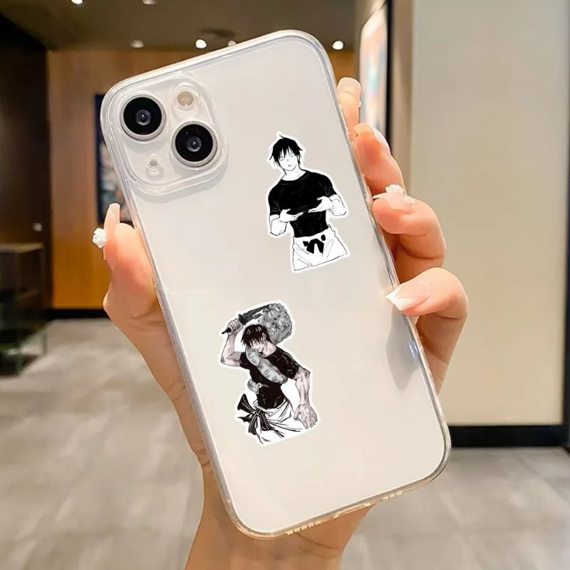 Jujutsu Kaisen Sticker Anime Fushiguro Megumi Briefpapier Stickers Cartoon Creatieve Doe-Het-Zelf Waterdichte Student Schoolbenodigdheden Decor