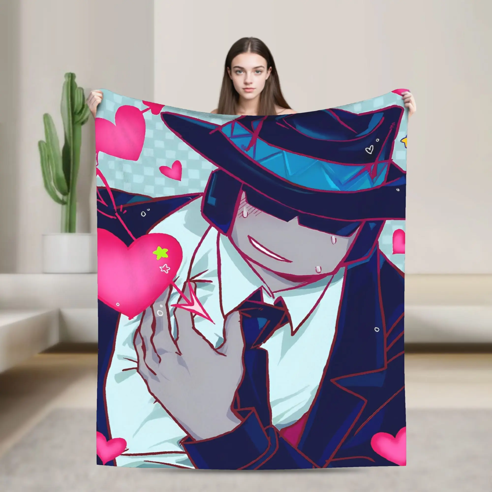 Forsaken Elliot and chance Flannel Blanket Winter Super Warm Bedding Throws Kids Adult Couch Bed Fluffy Bedspread Sofa Bed Cover
