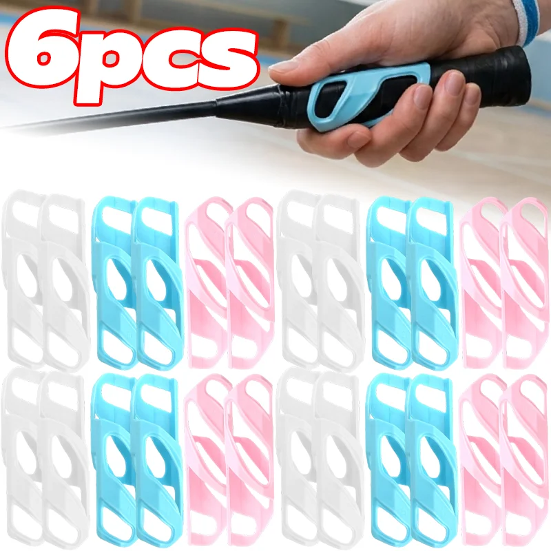 

Badminton Grip Trainer Posture Corrector for Left Right Handed Beginners Ergonomic Non Slip Lightweight Racket Handle Training