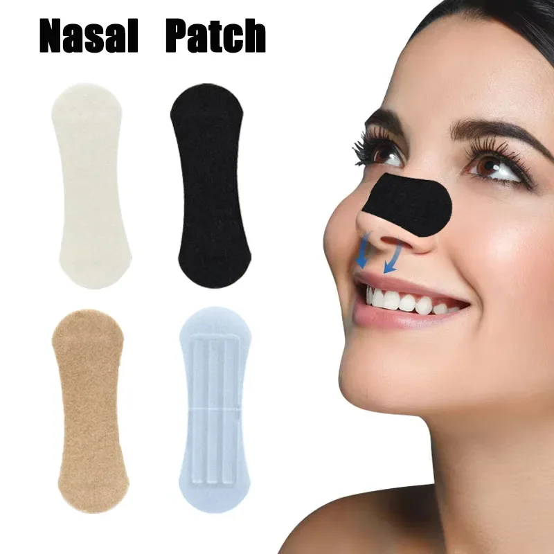 30pcs Black Sports Nose Patch-breathable Nose Patch, Suitable for Sports and Daily Activities, Easy to Wear and Remove