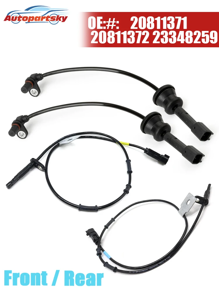 

ABS Wheel Speed ABS Sensor Front Rear Left Right 20811372 20811371 23348259 For GMC Terrain For Chevrolet Equinox Accessories