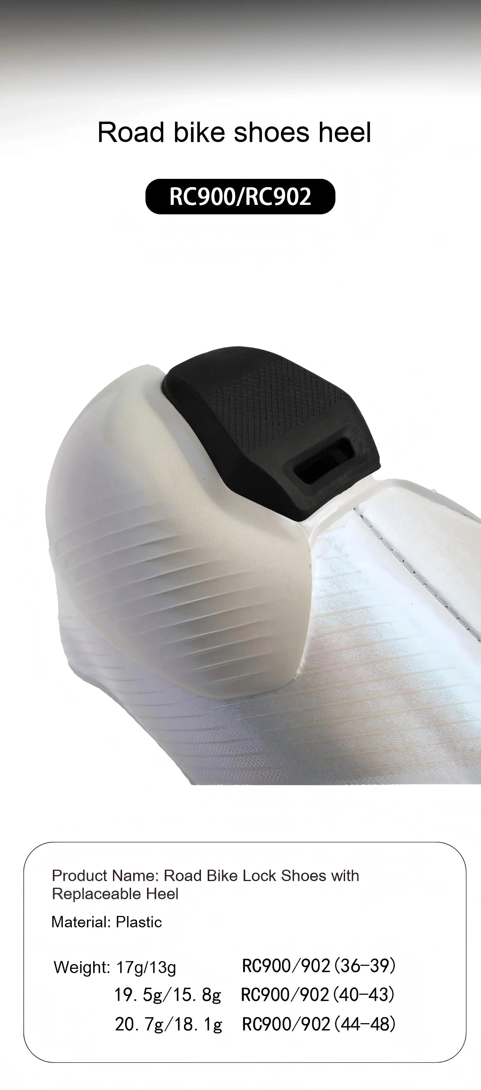 Fahrradschuh-Reparaturteile für Shimano RC900/901/902/903 Schuhe, rutschfeste Fahrradschuhe, verschleißfeste Schuhwerkzeuge – Detail 4