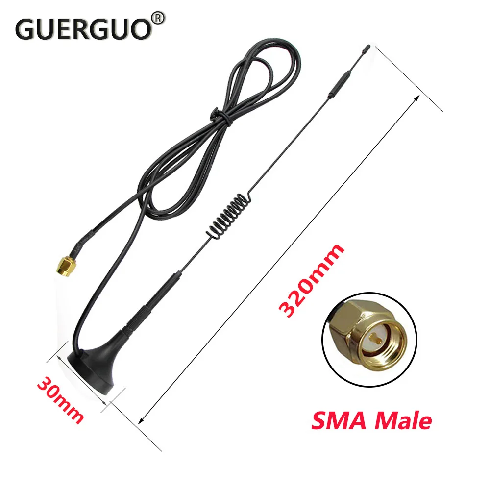 SMA Male TS9 CRC9 RG174 Cable High Gain 10DB 4G LTE Cup Antenna Magnetic Suction Signal  Antenna Sharing Smart Vending Machine