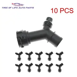 5/10PCS Engine Coolant Hose Pipe Connector For Audi A4 S4 Avant quattro A5 S5 Coupe Sportback Cabriolet 2017+ 2.0L 8W0122293A