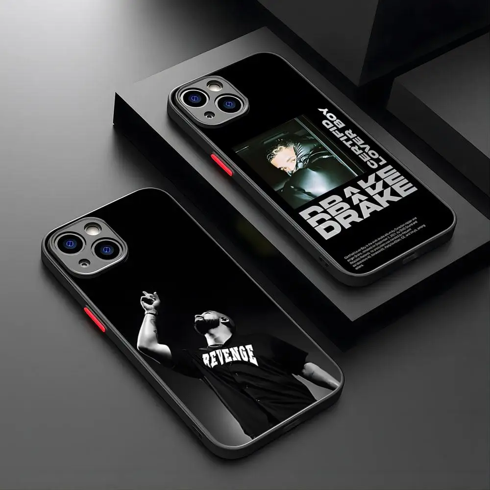 

Rapper D-Drake Phone Case For IPhone 15 16 14 12 13 11 Female Pro Max XR XS Mini X 7 8 Plus Matte Cover