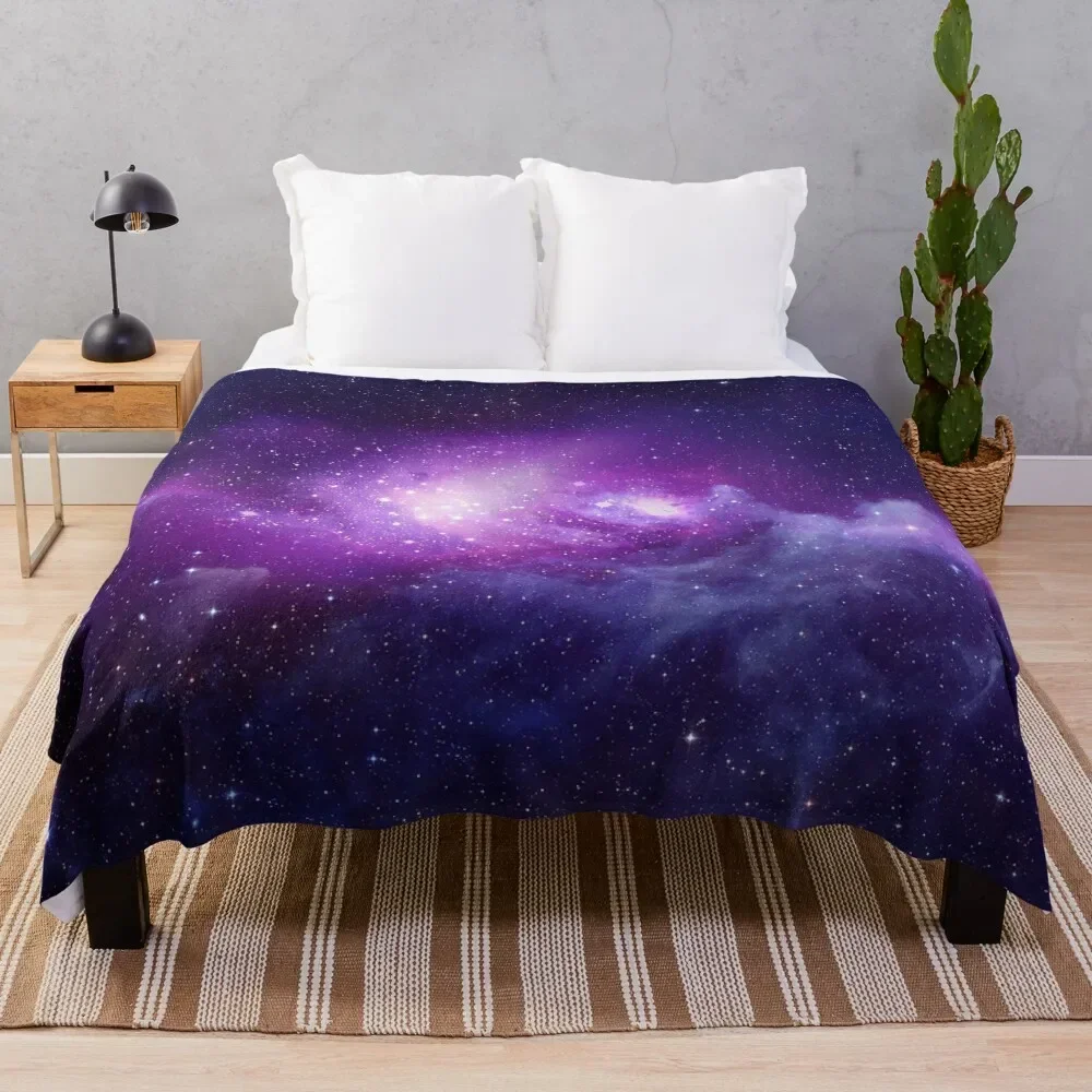 

Galaxy Throw Blanket Thermals For Travel fluffy Bed linens Blankets