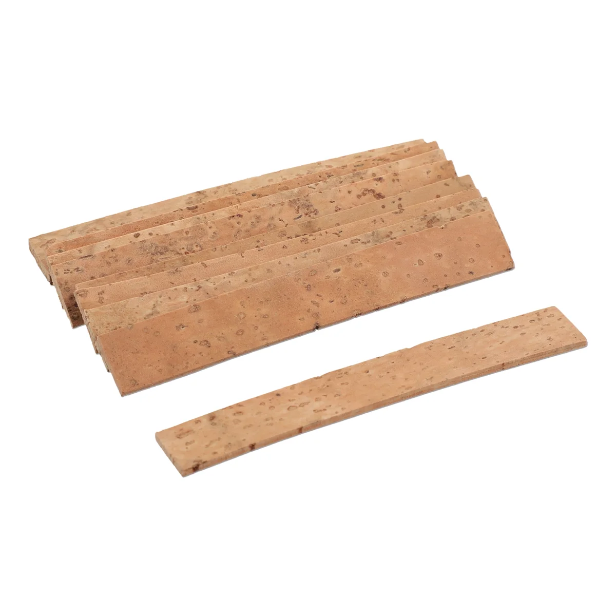 A03V 10 шт. пробковый лист для кларнета, аксессуары для ремонта саксофона, запасной комплект, сменный комплект, 9,1X1,3X0,2 см