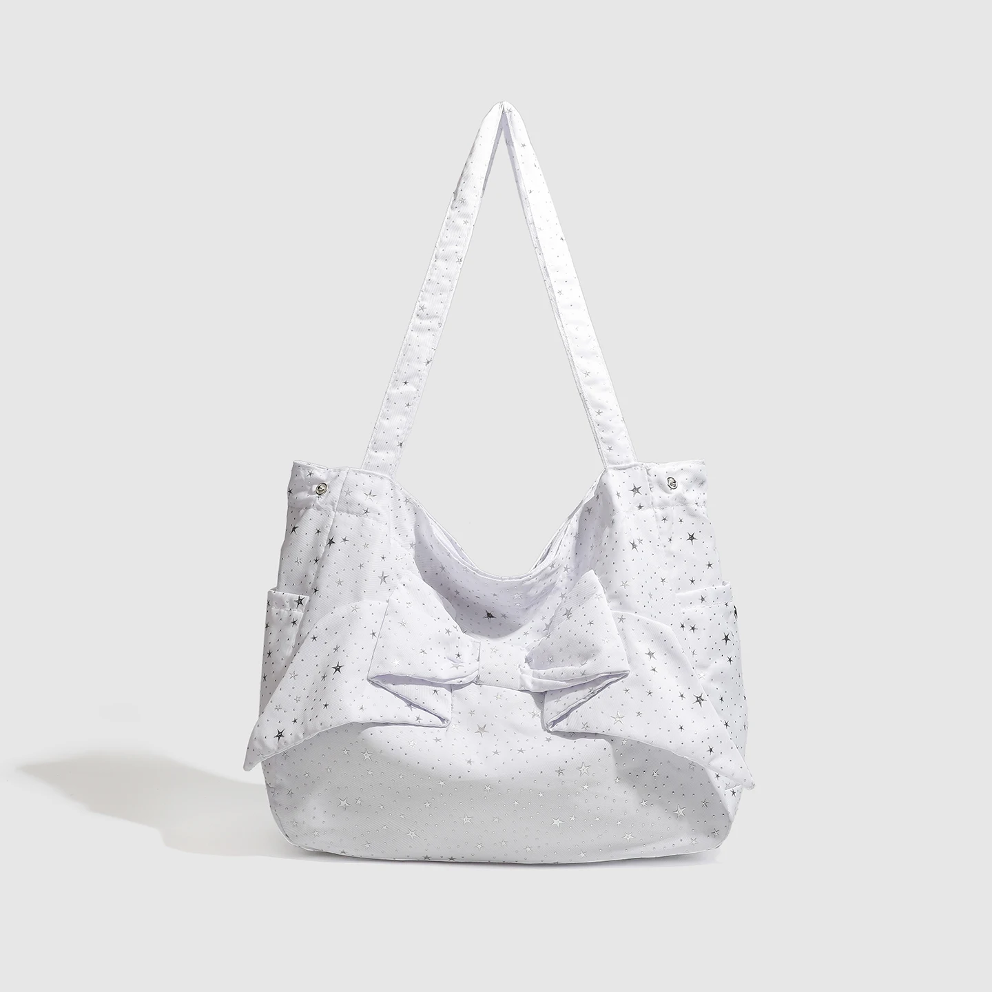 

GUMUNI корейская сумка-тоут с блестками и дизайном, большая вместительная сумка-тоут Ele, женская сумка для деловых поездок