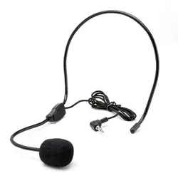 Portable Wired Microphone Head-mounted Flexible Headset Microphone Teaching Stage Speaker Interview Speech Speech Headset Mic