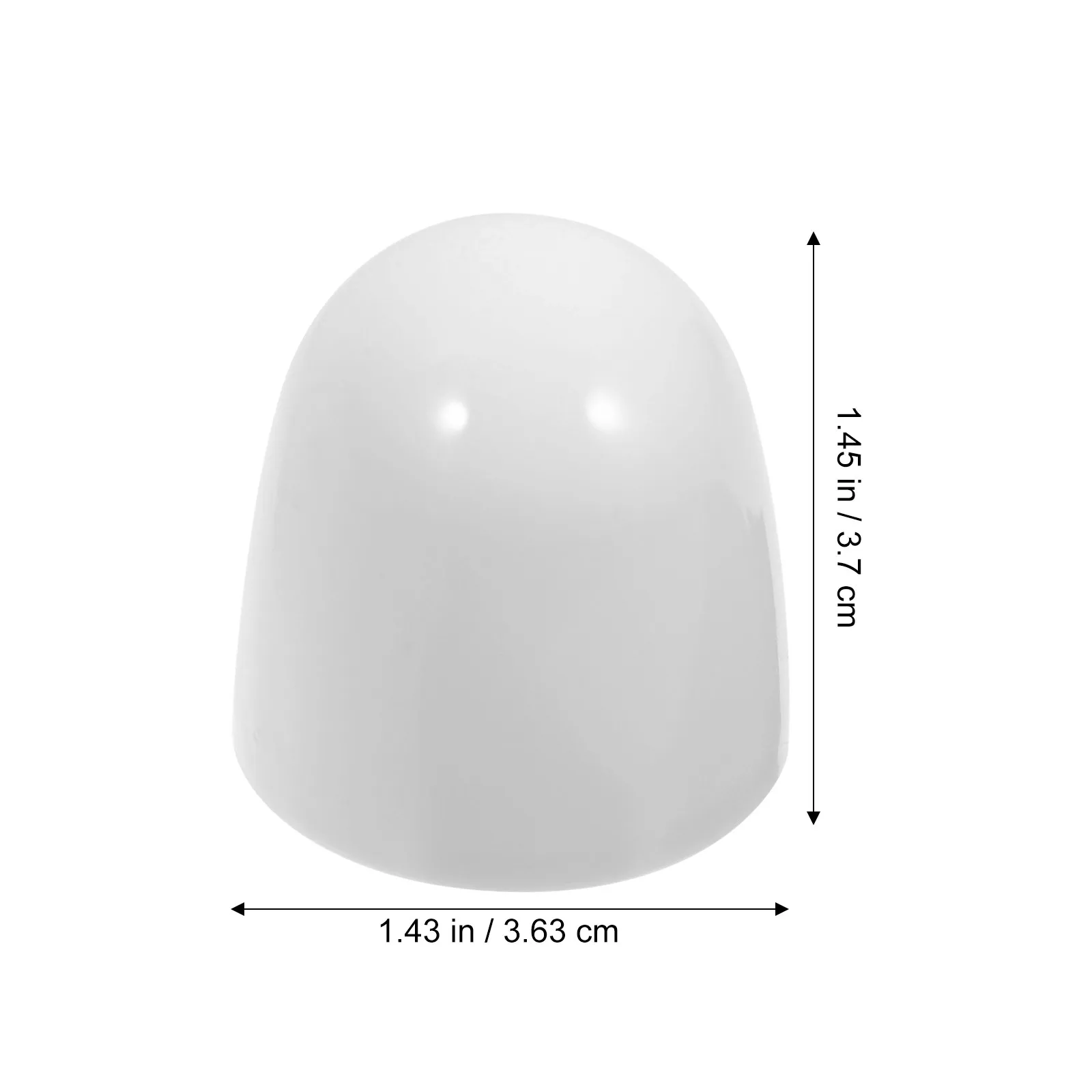 8Pcs Toilet Screw Covers ABS High Durability Not Easy to Break Rust Proof Smooth Installation Toilet Bowl Caps for Home Office