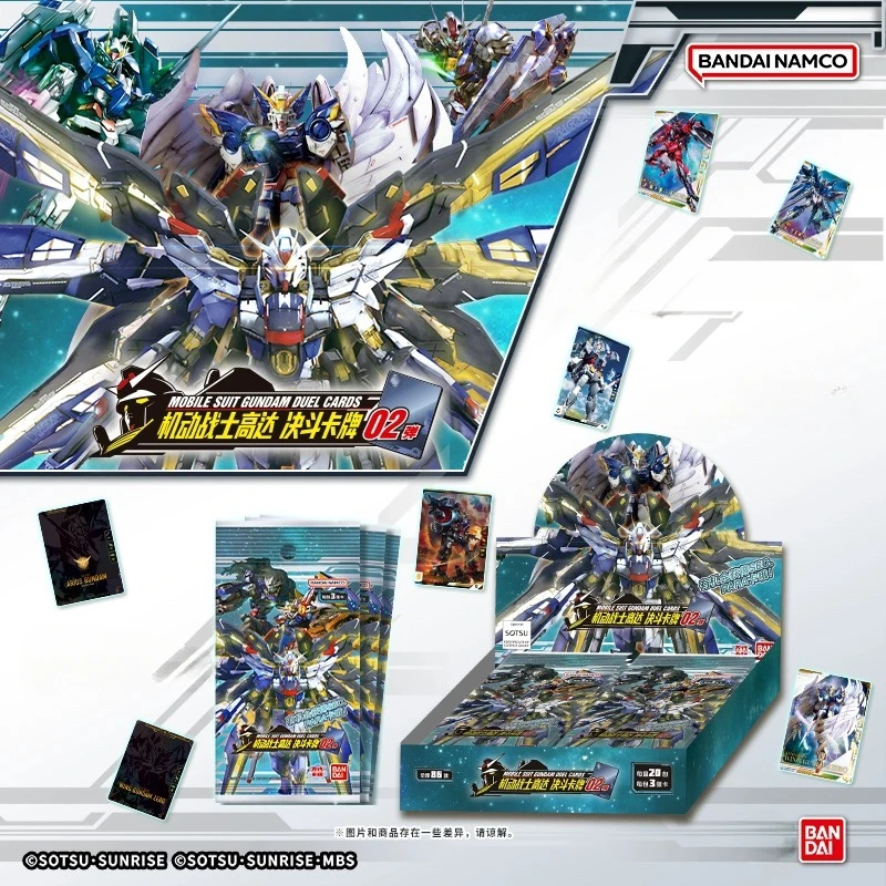 

Bandai Mobile Suit Gundam Duel Card 01 Card Game Collection Card Anime Boy Girl Birthday Children's Day Gift Toys Mother Kids