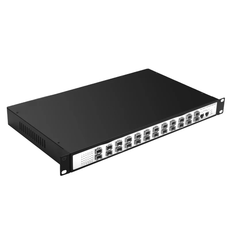 Gigabit 24Port Fiber optical SFP 2 Ethernet Switch enterprise switches