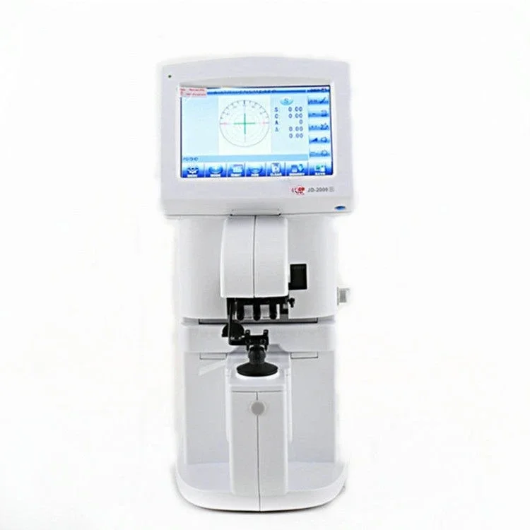 Optical shop equipment, automatic computerized focimeter scanner, spherical lens astigmatism measuring