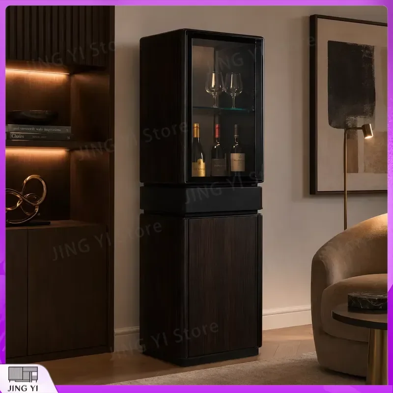 Modern Retro Shoe Cabinet with Partition Skeleton Design Large Capacity Entryway Storage Organizer for Shoes Boots Heels