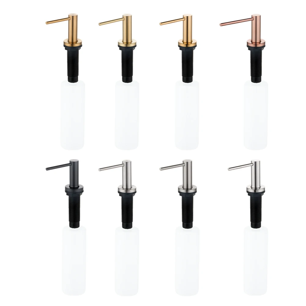 

OEM Accept Custom Мраморная раковина из нержавеющей стали, дозатор мыла, насос, ручной дозатор жидкого мыла, кухонная раковина, большая бутылка