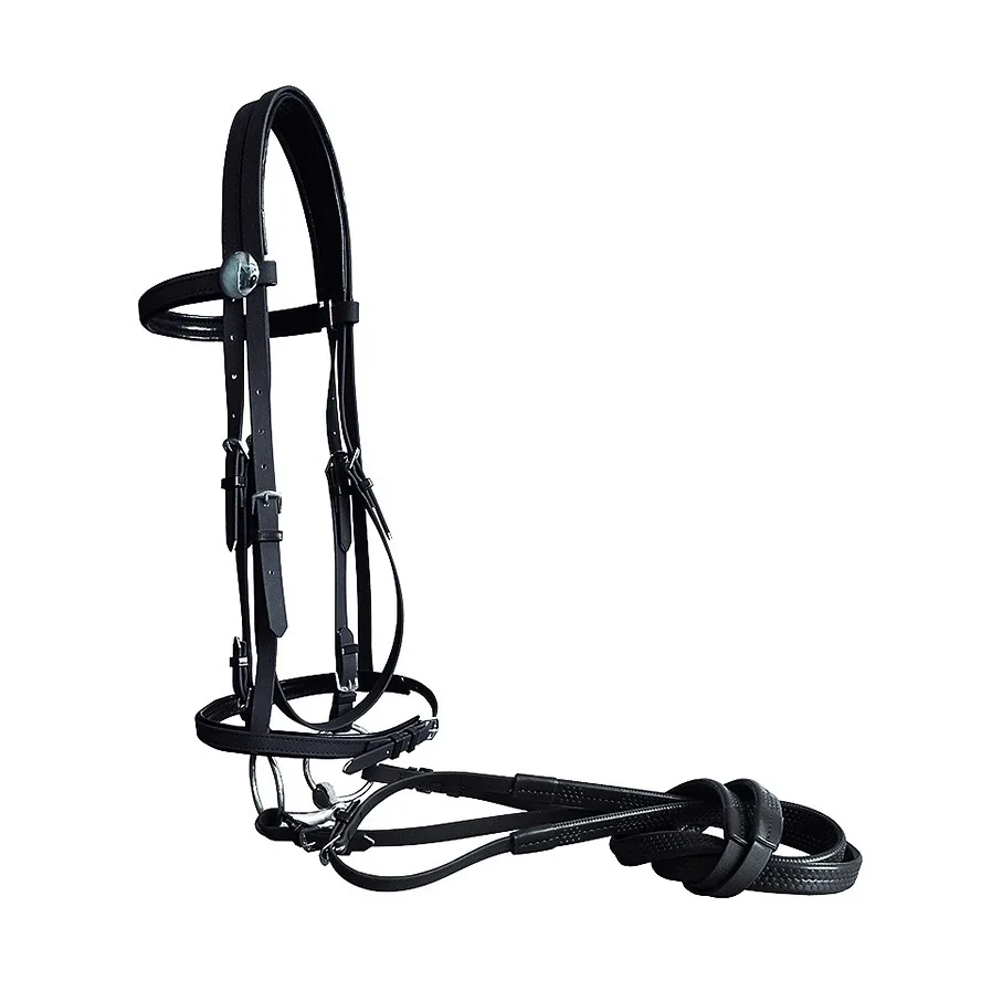 PVC حزام الحصان Bridle الحصان الرسن راحة عالية الجودة #4