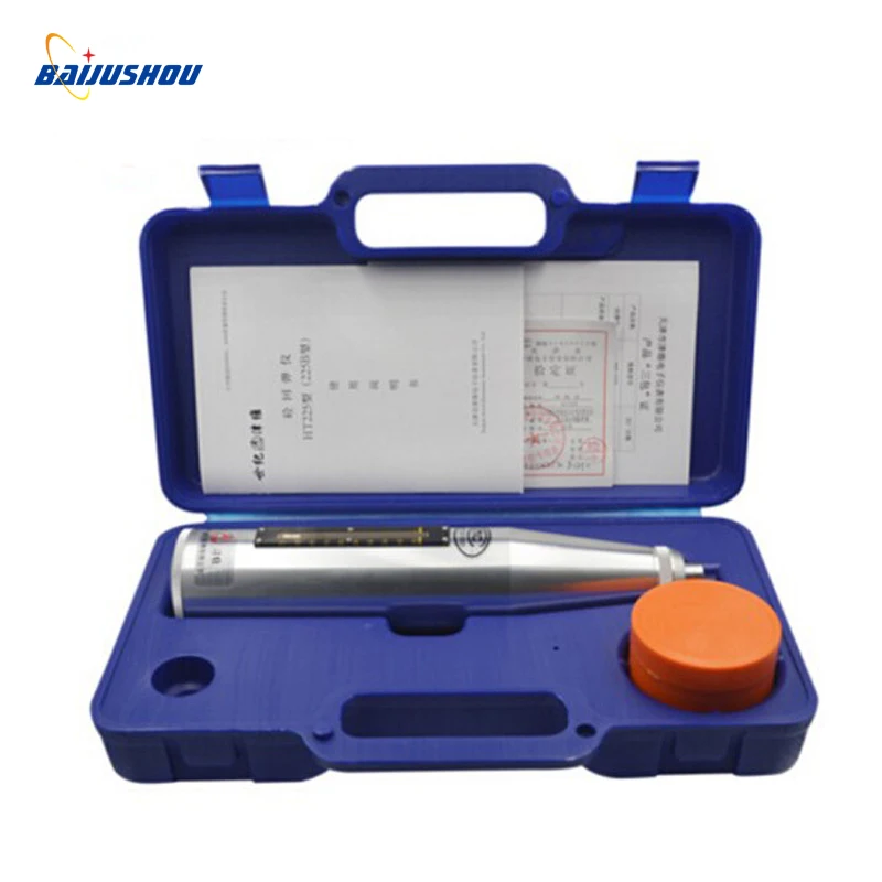 

Concrete Rebound Test Hammer Portable Schmidt Hammer High Polymer Material Shell Resiliometer Testing Equipment HT-225B