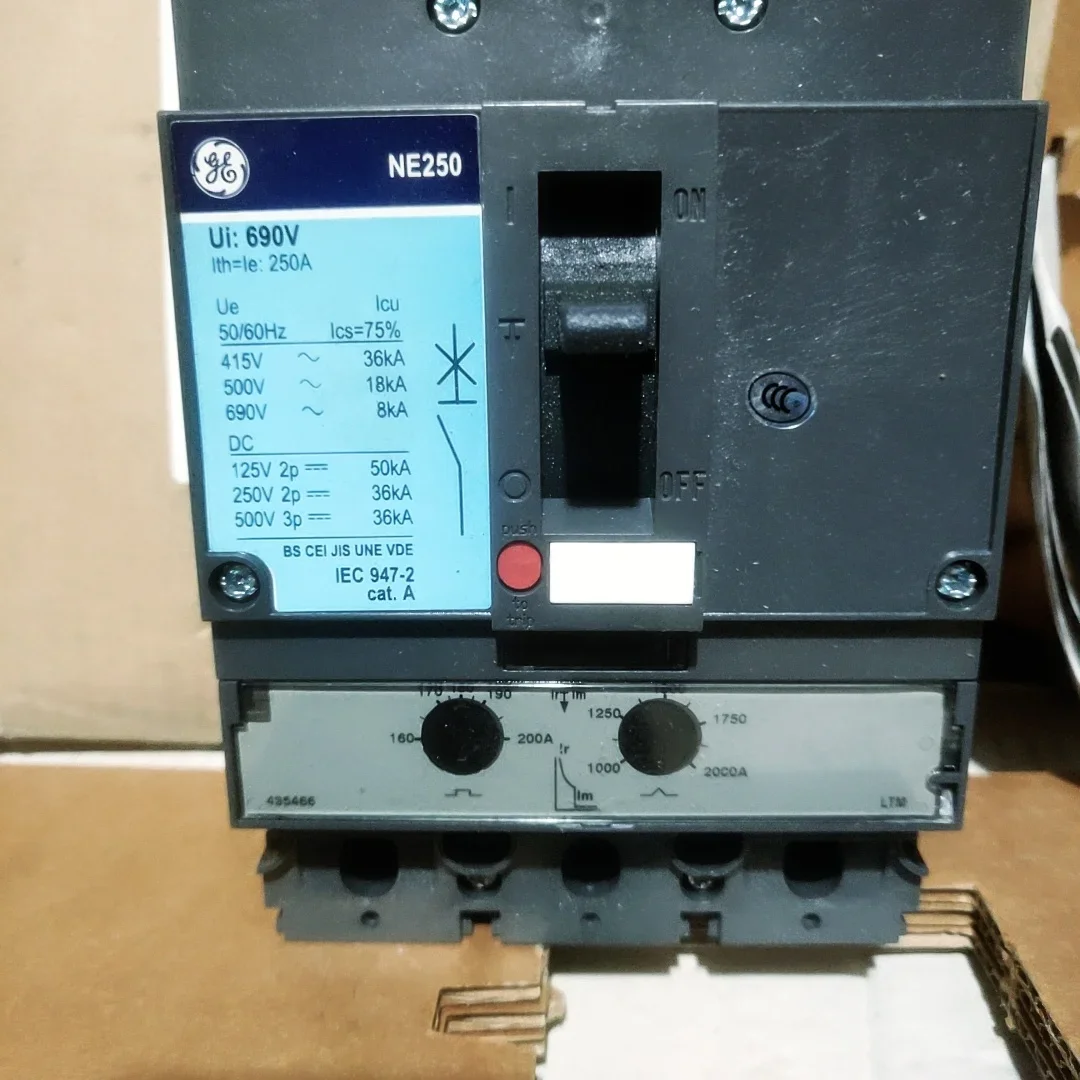 2025 GE Allgemeiner Leistungsschalter NE36TA200KF NE250 3P 100-200A