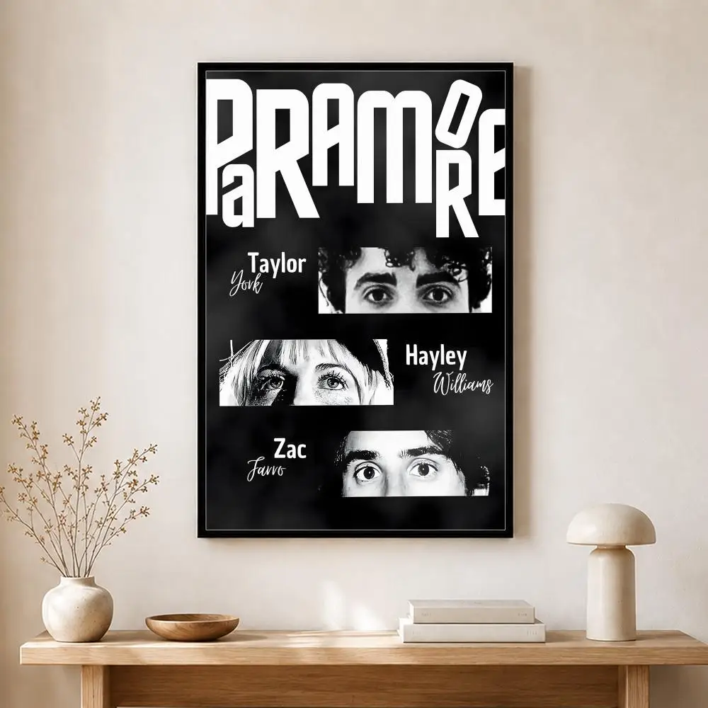 Band Paramore Poster, selbstklebender, wasserfester Kunstdruck, Aufkleber für Café, Bar, Zimmer, Wanddekoration – Detail 18