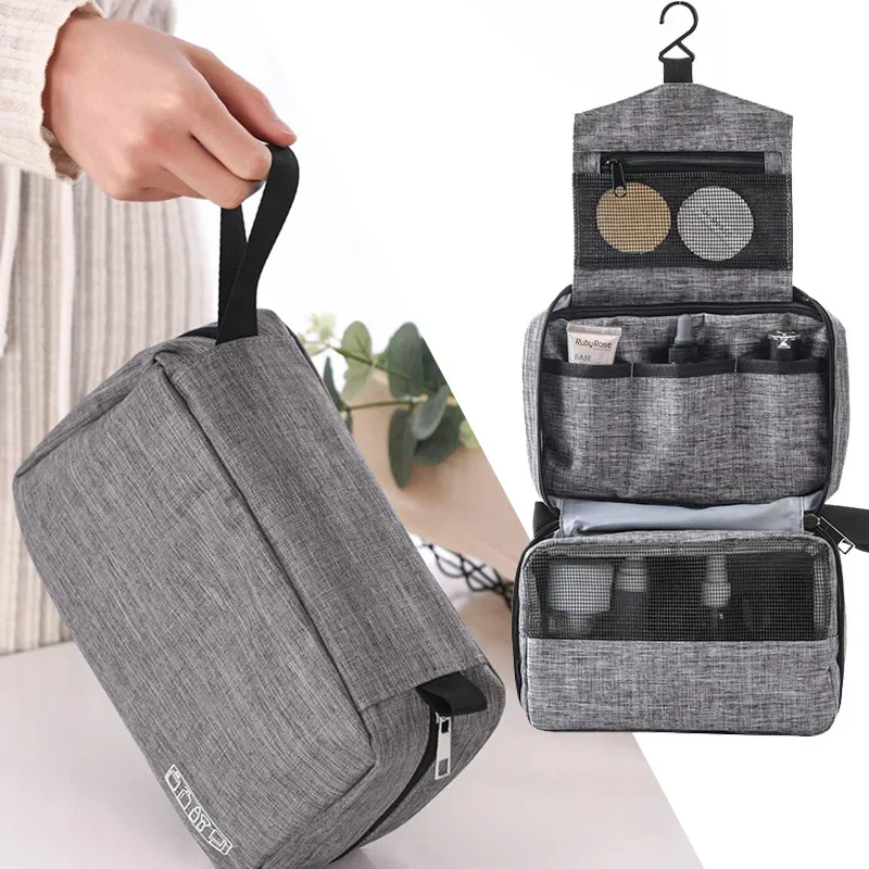 Hanging Travel Big Cosmetic Toiletry Bag Women Men Necessary Make Up Beauty Vanity Cases Organizer Accessory Storage Wash Pouch