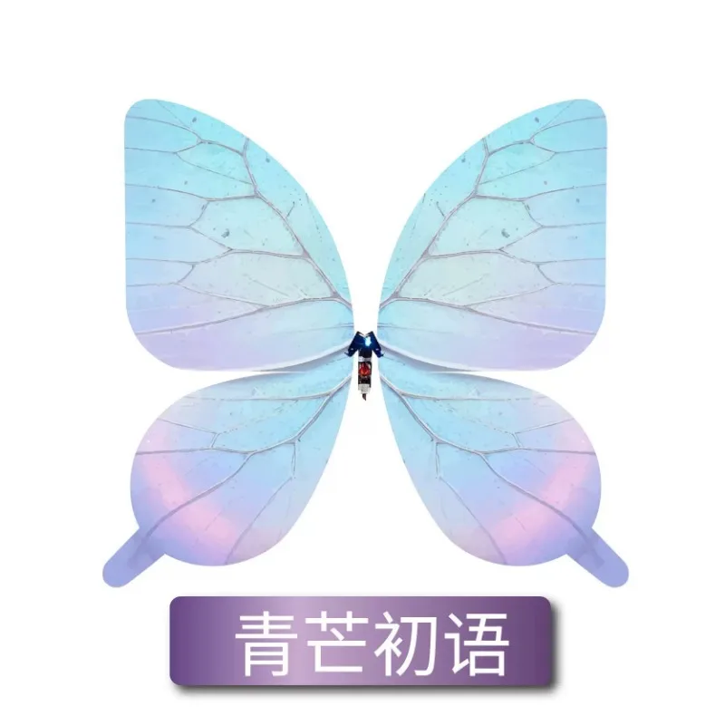 Remote Control Bionic Butterfly Aircraft with Flapping Wings And Built-in White Light Strip Indoor Flying Decorative Ornament
