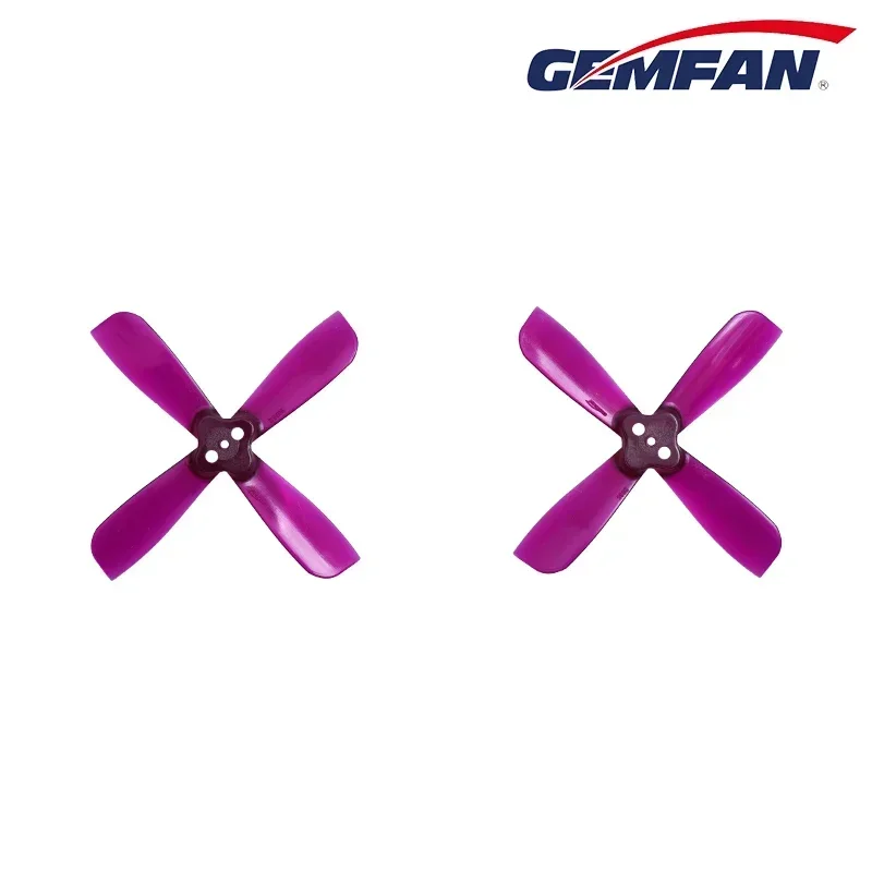 Gemfan 2035BN 4-Blade 2inch FPV Propellers. PC Material, 3-hole Design. Fits 1105-1108 Motors. Ideal for Micro FPV Quad Builds.