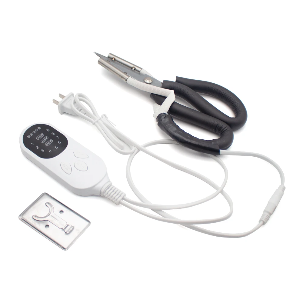 

220V Electric Hot Scissors Pet Dog Ear Trimming Garment/Bag Edge Trimming Shears