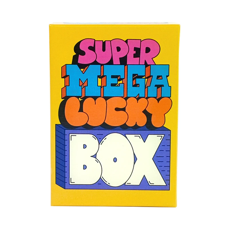 

Super Mega Lucky Box Board Game Family Party Fun Strategy Card Game For 1-6 Players